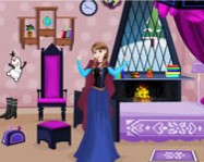 Frozen Anna room decor internetes játékok