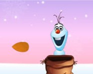 Olaf catching nuts online internetes játék