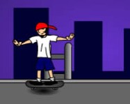 Rooftop Skater internetes játékok